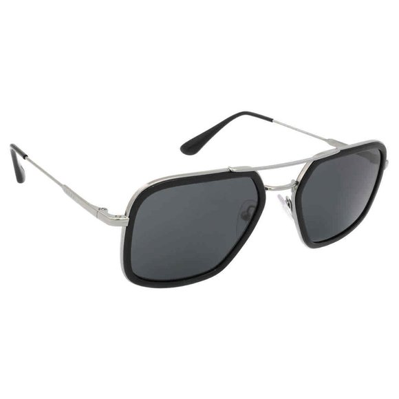 Men's Prada Pilot Black Accent Sunglasses New - Picture 1 of 3